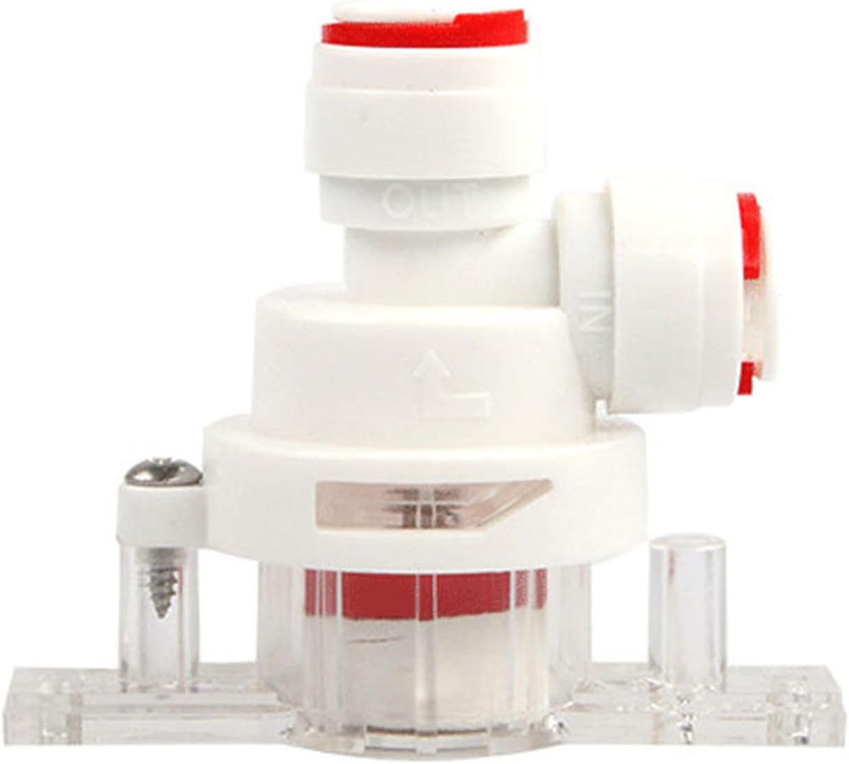 Water Leak Detector Automatic Shut Off ABS Leak Protector for Reverse Under Sink Pipe