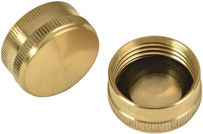 2 Pack 3/4" Garden Hose Connector with Dual Swivel for Male Hose to Male Hose, Double Female