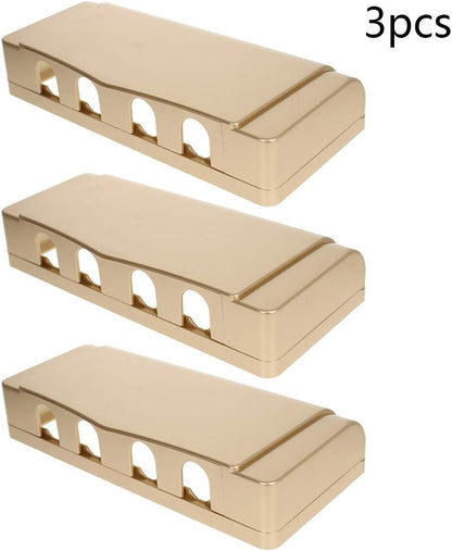 Fielect Weatherproof in Use Outlet Cover Plug Receptacle Protector for Retrofit Siding Construction White 120 Type 137x145x48mm 3Pcs