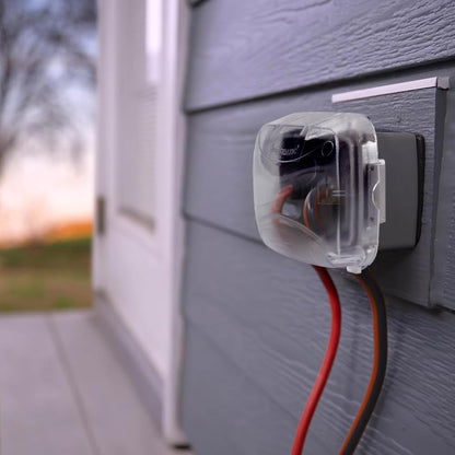 Intermatic WP3100C Weatherproof Electrical Outlet Cover - Extreme Temperature Resistance, Heavy-Duty Construction, Versatile Design & Multi-Configurable, Easy Install, Secure Fit for Outdoor in-Use