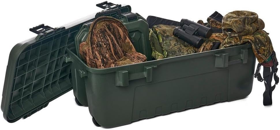 Plano Storage Trunk - 108 Quart w/ Wheels (1819) - Hunter Green