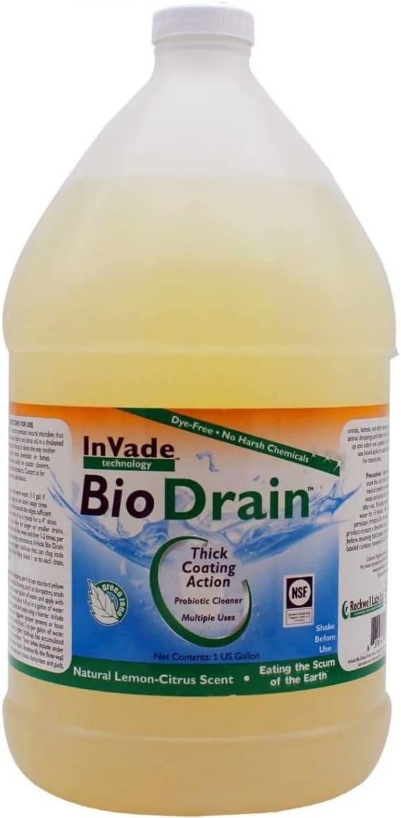 Rockwell - IBDC128 - InVade Bio Drain Gel -1 Gallon