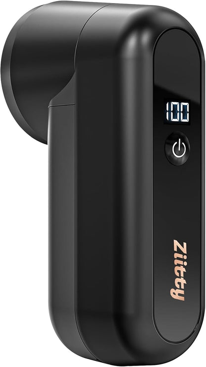 Fabric Shaver, Ziitty Lint Remover for Clothes, Type-C Rechargeable Lint Shaver with LCD Display & 6-Blade, Sweater Shavers to Remove Pilling，Fuzz Remover Fabric Shaver for Clothing and Furniture