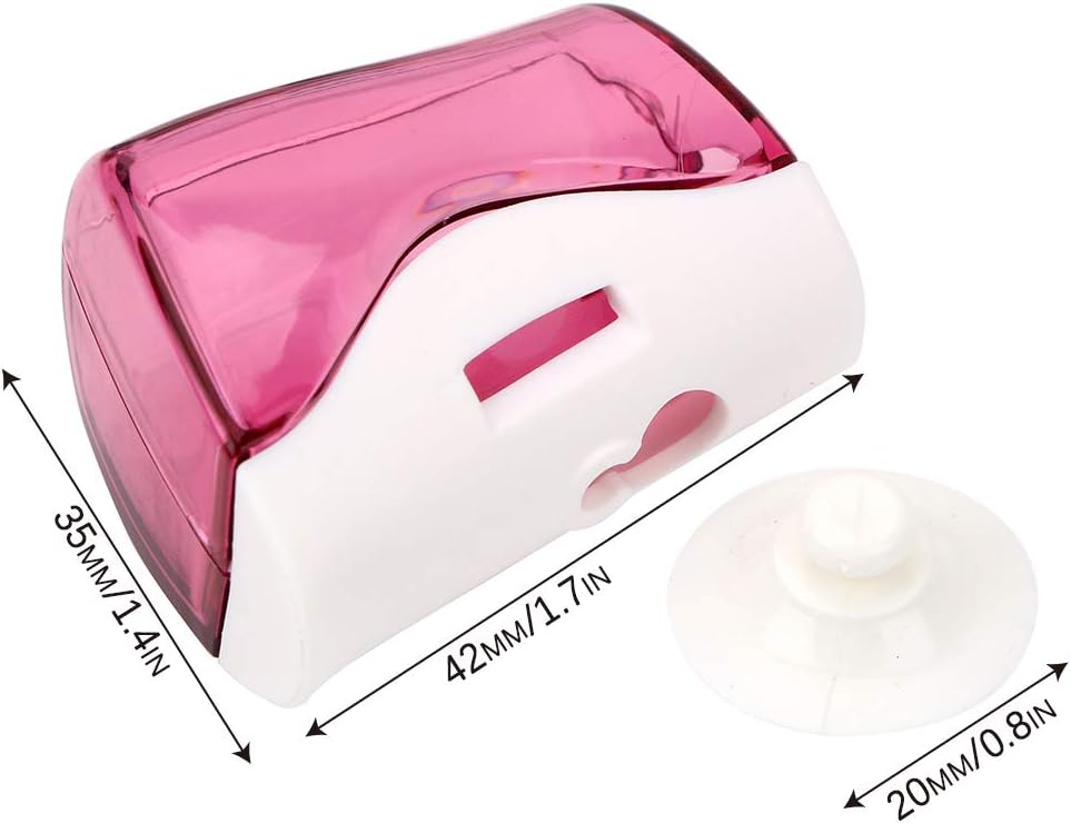 Toothbrush Holder Case with Suction Cup, 3 Pcs Wall Toothbrush Holder with Cover Case, Bathroom Toothbrush Holder for Kids and Adult