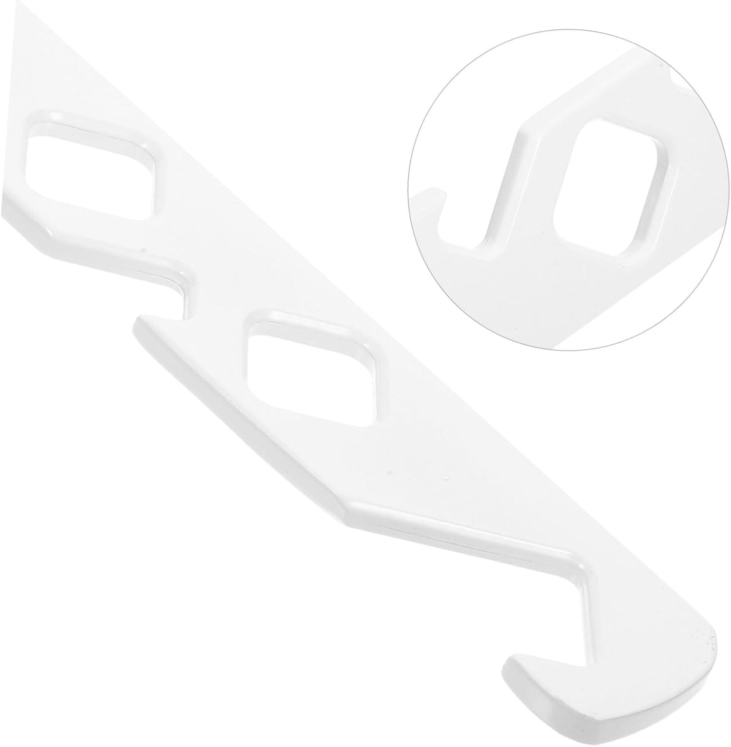 Alipis Clothing Drying Rack Foldable Towel Holder Wall Mounted Garment Hanger Space-Saver Easy Installation White