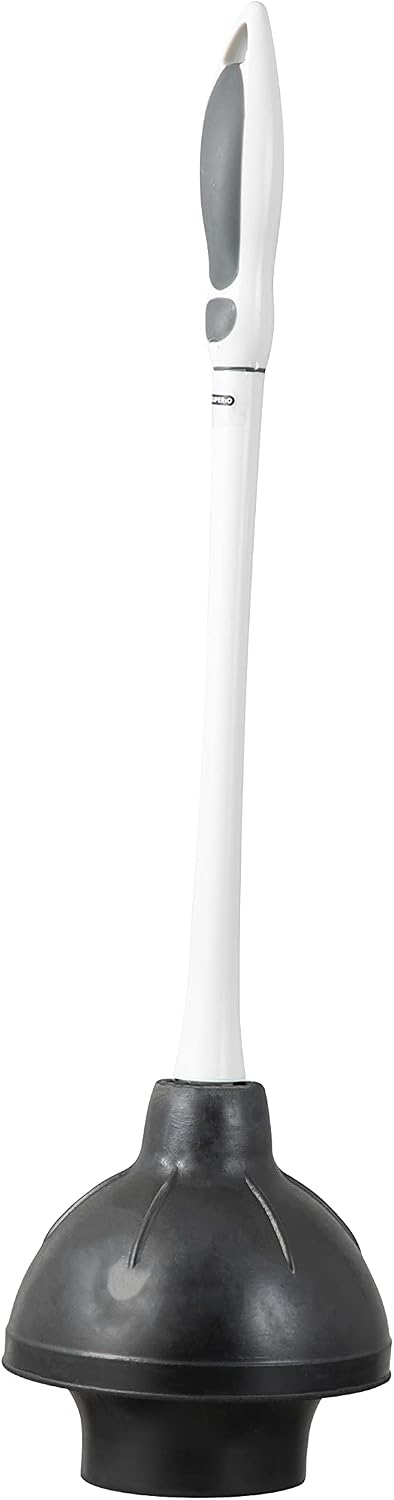 Superio Toilet Bowl Brush and Holder with Under Rim Cleaner for Bathroom, Toilet Brush and Caddy with Non Scratch Bristles and Under Rim Lip Brush