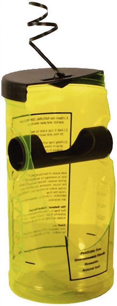 SWISSINNO Wasp Trap Control Secret - Reusable Outdoor Wasp Catcher for Gardens, Patios and Camping - Easy to Use and Clean - Includes Hanging Cord - 1 Trap