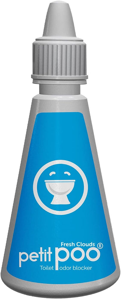 All Natural Toilet Odor Drops, Eliminator Deodorizer, Odor Blocker Liquid, Air Freshener - Travel Dropper personal Bottle, Strawberry