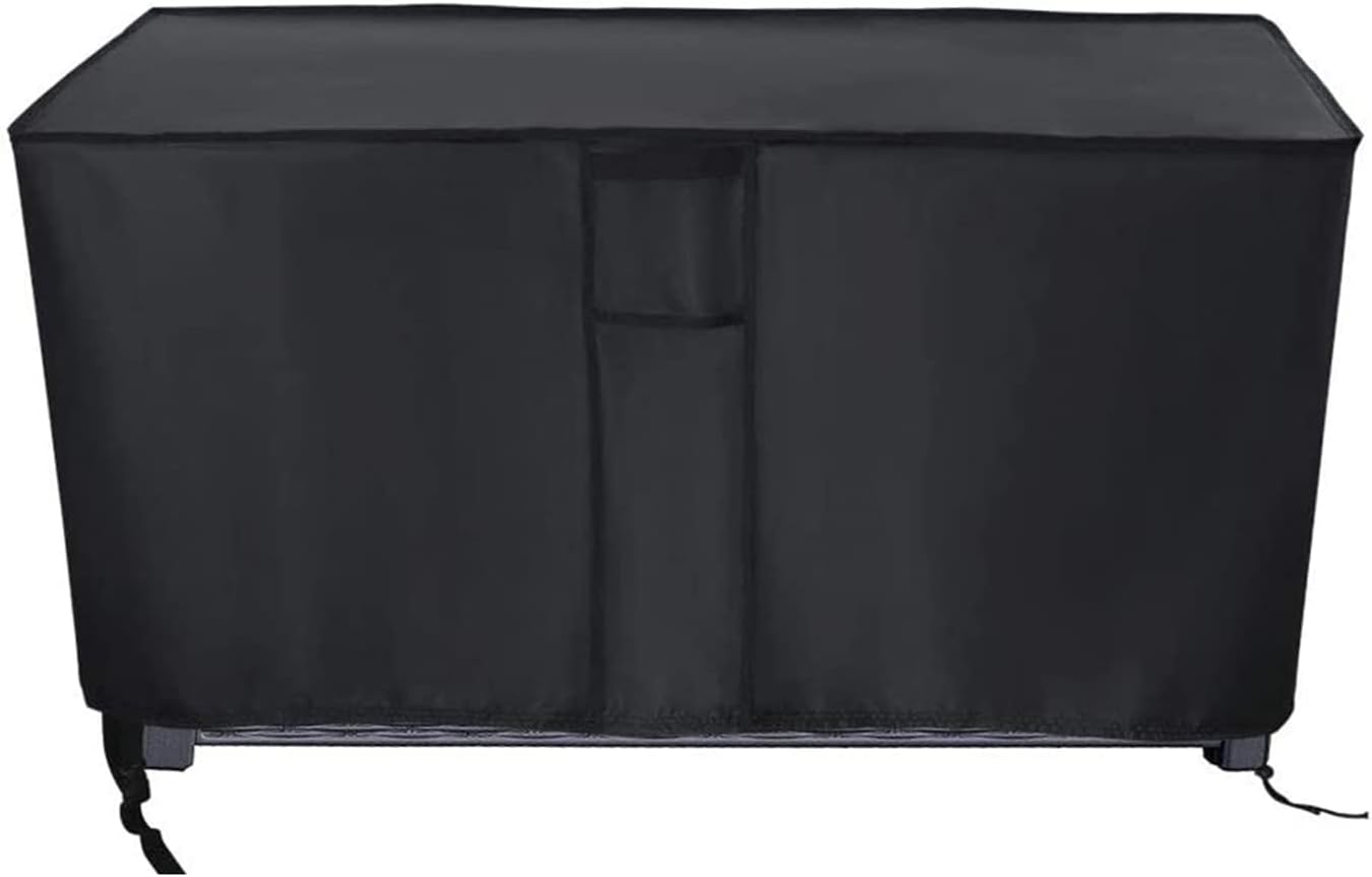 Outdoor Storage Box Cover for Keter XXL 230 Gallon Plastic Deck Storage Container Box,Waterproof Patio Storage Box Covers - 58 x 33 x 34 Inch