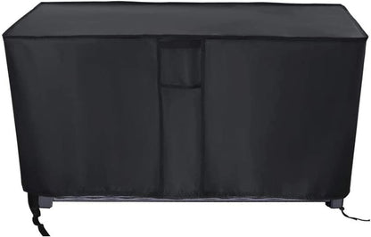 Outdoor Storage Box Cover for Keter XXL 230 Gallon Plastic Deck Storage Container Box,Waterproof Patio Storage Box Covers - 58 x 33 x 34 Inch