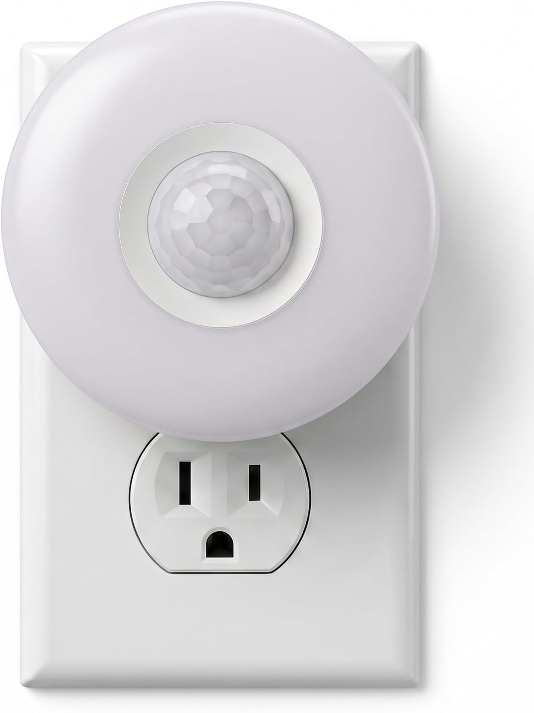 YELKO Motion Sensor Night Light - Plug in 3000K Warm White Anti-Glare LED Nightlight, Ultra Bright Cozy Soft Glow Not Dazzling for Hallway, Stairs, Garage, Bedroom, Bathroom, Garage, Kitchen, 2 Pack