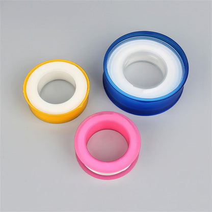 Generic Btkigl 10 Pieces 1M/2M/3M/10M/15M/18M Tape Sealer Faucet Sealing Thread PTFE Industrial Teflo n Tape Plumber for Water Pipe Sealing Duct Tape (15mmx10m)