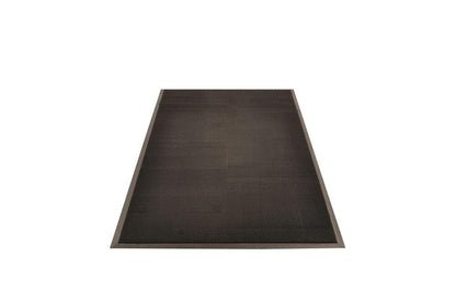 NoTrax 345 Scraper Outdoor Brush Mat, Natural Rubber Doormat for Outdoor Year-Round Use, Heavy-Duty, Durable, Beveled Edges, 28" x 46" Black, 345S2846BL