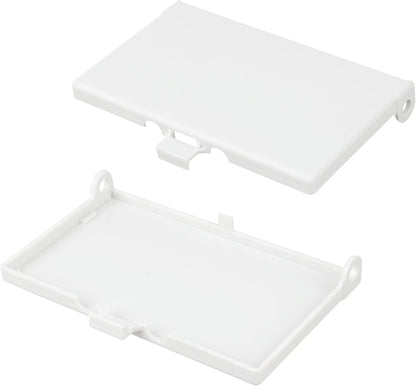 DBVC-1 Extra Duty Replacement in-Use Cover for Wet Locations,Type 3r Enclosure Cover for DBVR1C/DBVS1C/DBVM1C/60VC 1-Gang (Vertical) in Tool Box Electrical Outlet Box - Clear 3pcs (DBVC1-3)