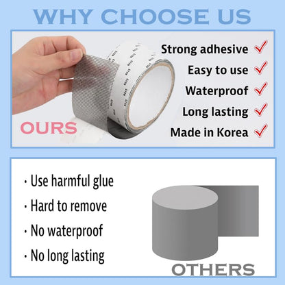 Window Screen Repair Tape, Strong Adhesive Screen Repair Tape Screen Repair Kit Fiberglass Screen Tape Mesh Repair Suitable for mesh Doors and Windows (3 Colors)
