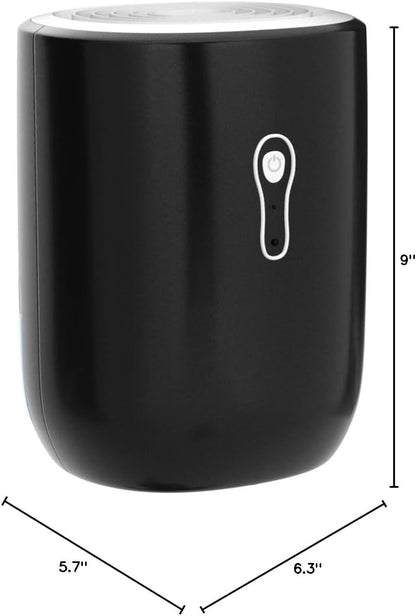 Dehumidifiers for Home 27oz(800ml) Small Auto Shut off Dehumidifiers with Drain Hose,Portable Ultra Quiet Mini Dehumidifier Effective for Bathroom, Basement, Garage, RV, Gun Safe, Closet