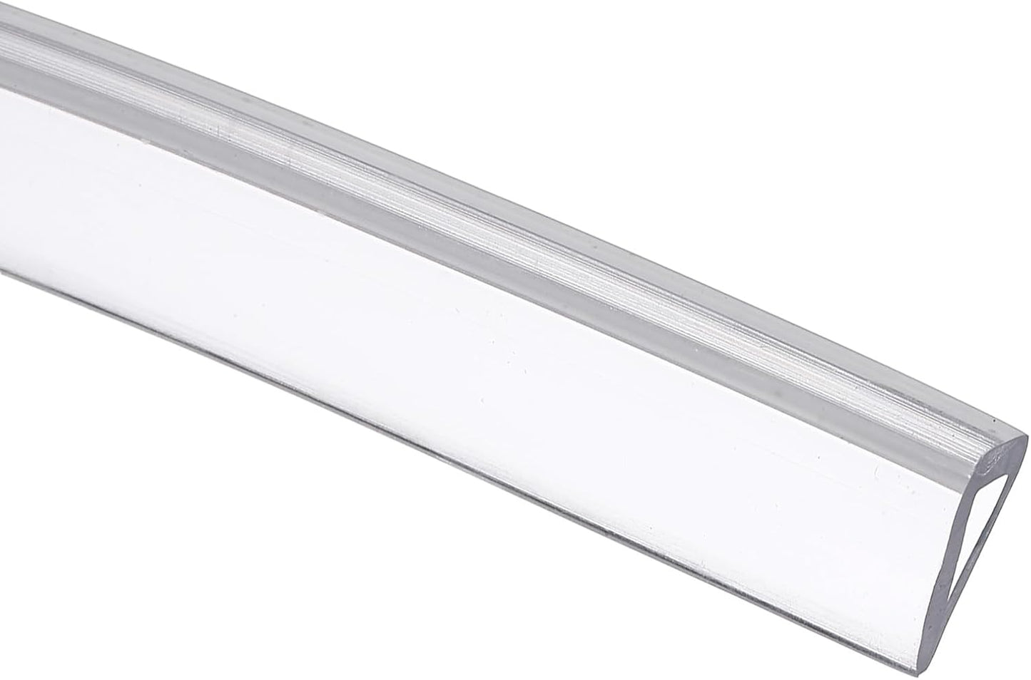 uxcell Clear Edge Trim, 13.1Ft Silicone U Channel Edge Protector, Edges Guards Fits 1/32"-3/32" for Car Doors Sheet Metal Parts (3/16" W x 3/8" H)