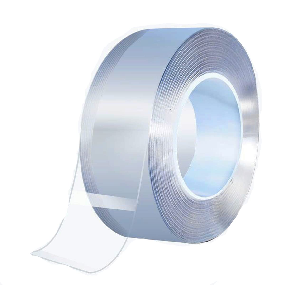 Simple and Practical Washable Nano Double Sided No-Trace Grip Glue Transparent Adhesive Reusable Tape (1 Meter)