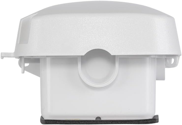 Intermatic WP5100BL Extra Duty Plastic Weatherproof Cover, 2.75-Inch Single Gang, Black