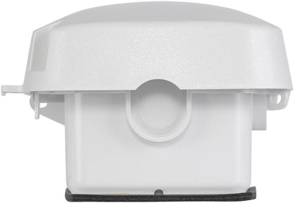 Intermatic WP5100BL Extra Duty Plastic Weatherproof Cover, 2.75-Inch Single Gang, Black