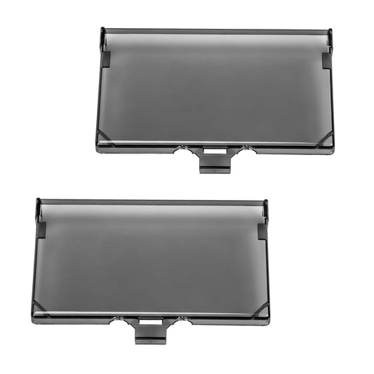 Electrical Outdoor Outlet Box Cover DBHC-1, Extra Duty Cover Replacement for Wet Locations, Type 3R Enclosure Electric Box Covers Fit for DBHS1C/DBHR1C/DBHM1C/DBHR141C Electricity, 2 Pcs