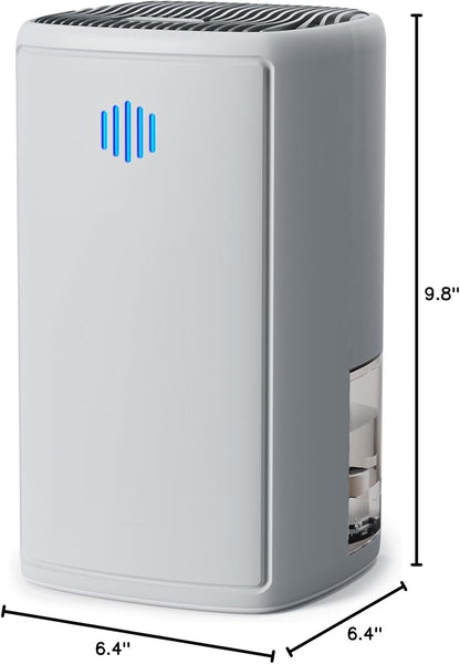 Dehumidifier,TABYIK 38OZ,Small,Quiet, Energy-Saving Dehumidifier with Auto Shut Off, for Bathrooms, Closets, and RVs