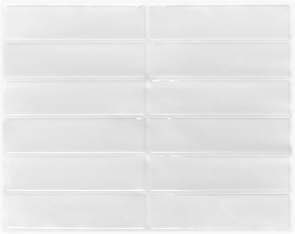 Peel and Stick Backsplash Tile for Kitchen, 10 Sheets, 11.42''x9'' | Beige Gray 3D Self Adhesive Wall Tile Back Splash for Kitchen, Bathroom, Laundry Room