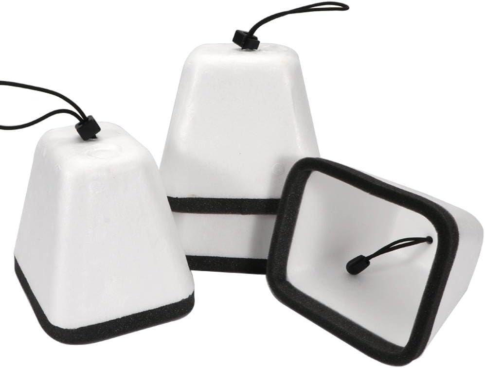 Outdoor Faucet Covers for Winter Freeze Protection, Foam Spigot Covers Winter Insulated for Outside,Hose Bib Cover for Winter (4 Pack)
