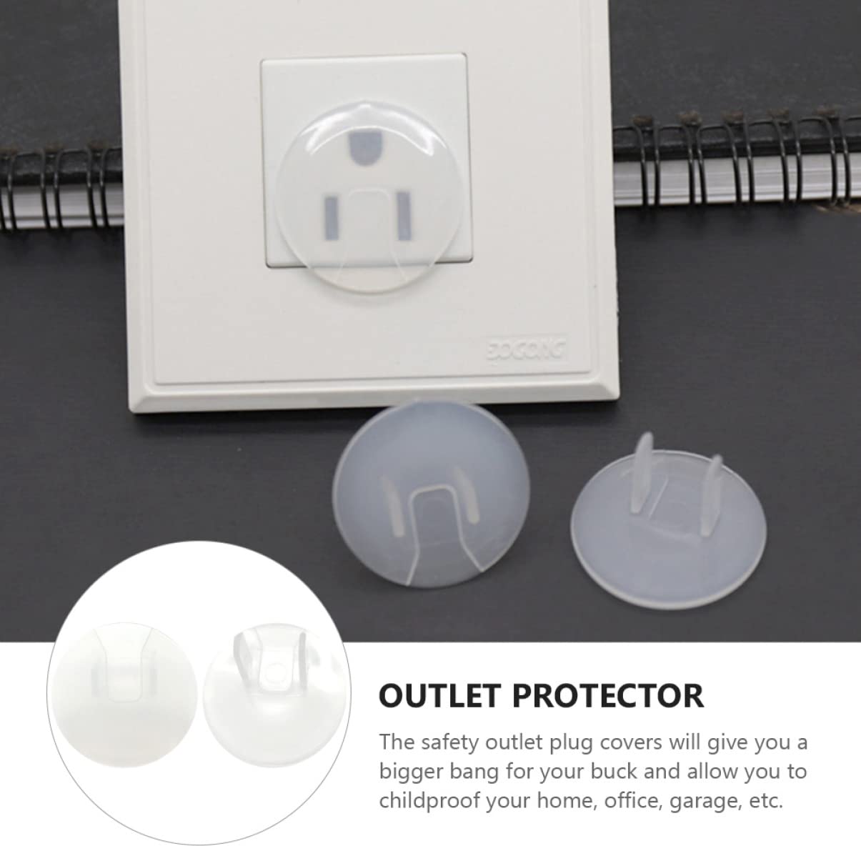 Covers Electrical Cover Electric Kids Childproof Socket Clear Wall Locks Outlets Proof Guards Plug Baby Children Toddlers Protectors Outlet Plugs Security Protector