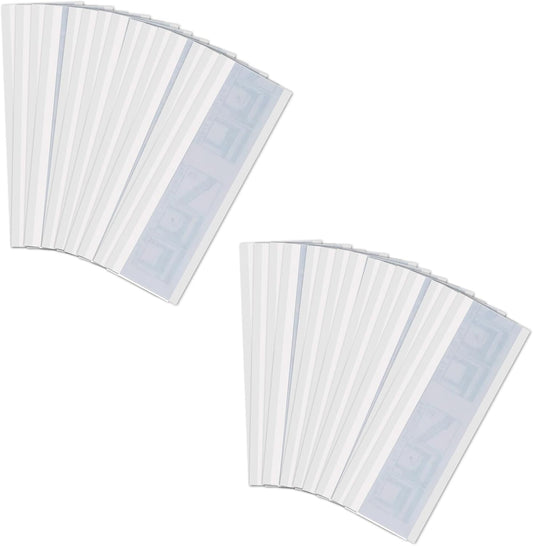 Mosqueda Window Fly Traps, 30 Pack Sticky Fly Traps for Indoors, Fly Catchers for Inside Home, Waterproof & Non-Toxic Adhesive Sticky Paper Trap for Mosquitos Bugs Housefy Fruit Fly Flying Gnats