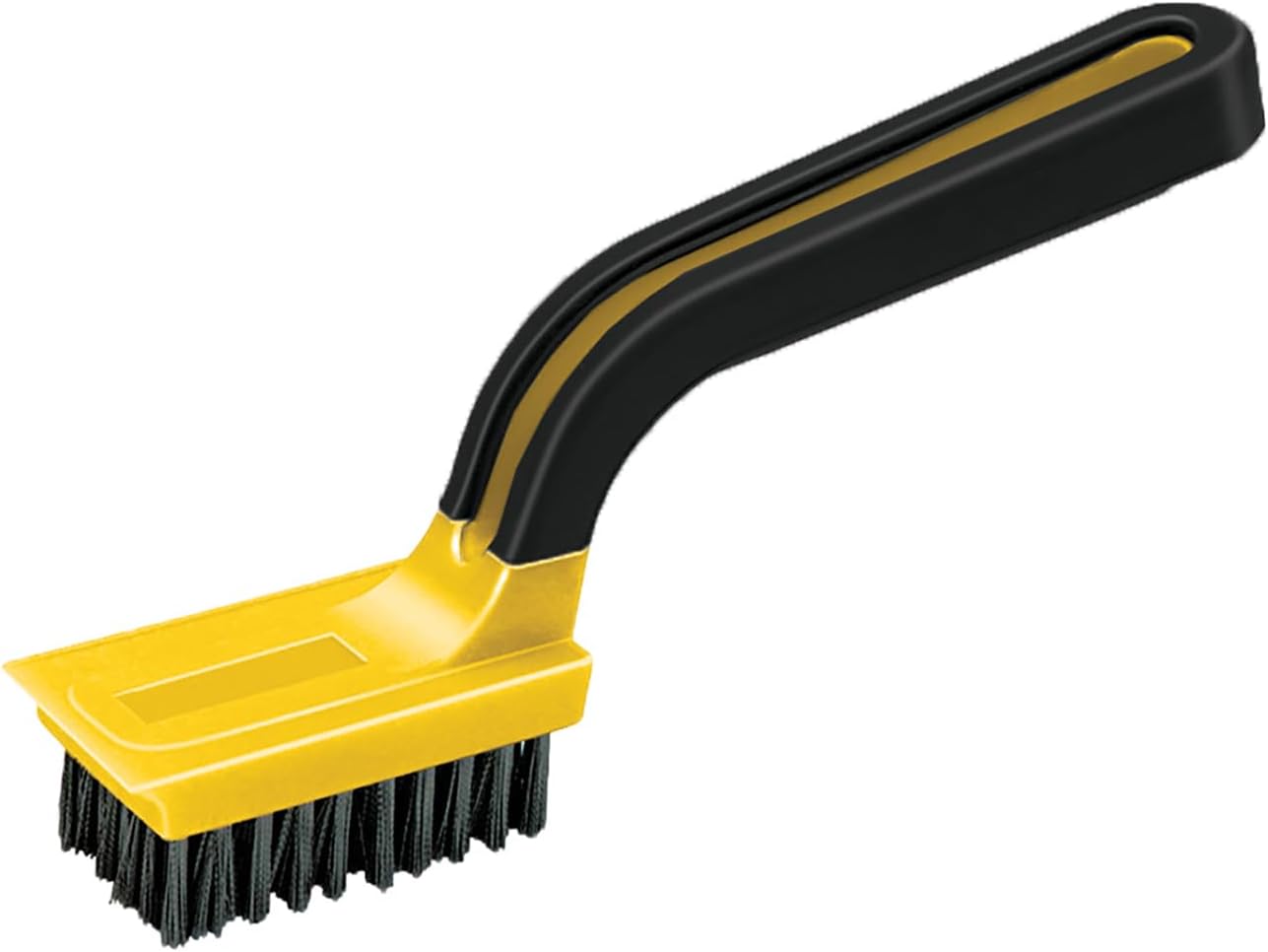 ALLWAY GB Narrow Nylon Stripper & Grout Brush | Soft-Grip Handle, Ideal for Tile and Grout