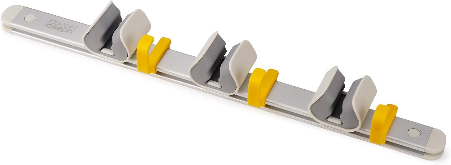 Joseph Joseph CleanTech 2-in-1 Tile and Tub Scrubber and Grout Cleaning Brush with V-Shaped Bristles