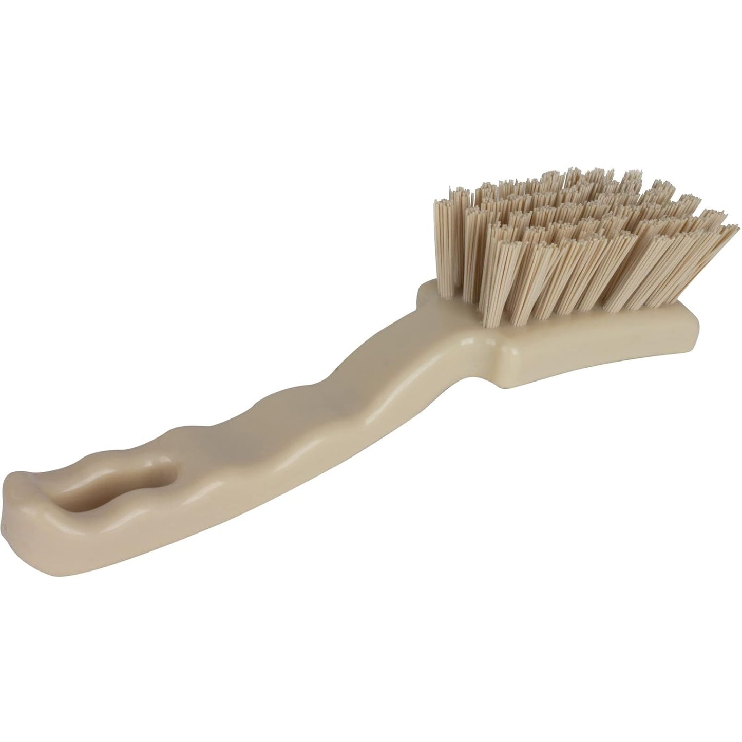 SPARTA 41395EC09 Plastic Scrub Brush, Detail Brush, Kitchen Brush With Hanging Hole For Cleaning, 7 Inches, Green