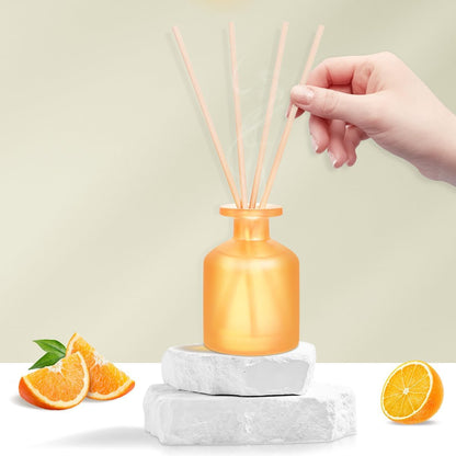 Reed Diffuser for Home, Clean Linen Scent 3.38oz (100ml)*1 Pack Essential Oil Reed Diffuser Set with 8 Sticks, Long Lasting Air Freshener for Bathroom Bedroom Living Room, Home Decor & Gifts