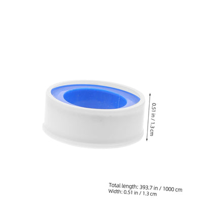 LALAFINA PTFE Sealing Tape for Plumbing 10-Piece Multipurpose Water Leak Repair Sturdy Duct Seal Tape Thread Sealant for Plumbers Waterproof Pipe Sealing Solution
