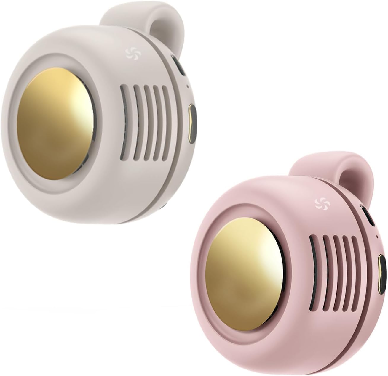 Portable Clip-On Fan, Mini USB Rechargeable 360° Rotatable Fan, Personal Fan 3-Speed Silent Mini Bladeless Fans