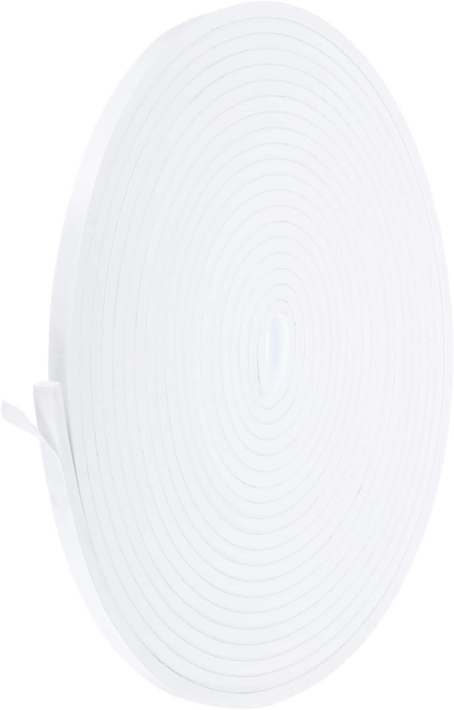 PATIKIL Weather Stripping Door Seal Strip, 3/8 Inch x 1/4 Inch x 32 Ft Self Adhesive Soundproof High Density Foam Tape Insulation for Door Window Air Conditioning, White - Colors A