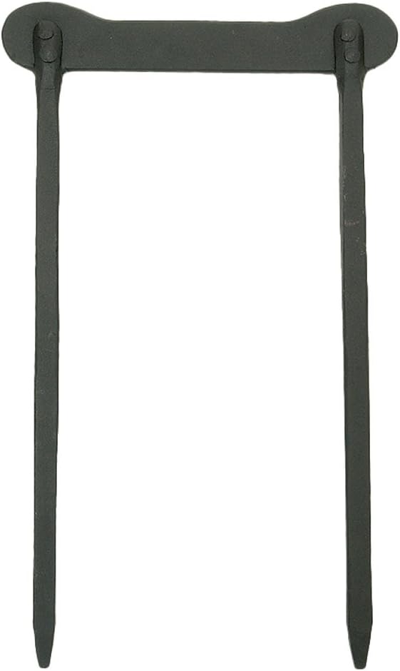 Achla Designs BS-03 Metal Boot Scraper Outdoor, Black 17"L