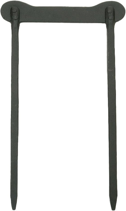 Achla Designs BS-03 Metal Boot Scraper Outdoor, Black 17"L