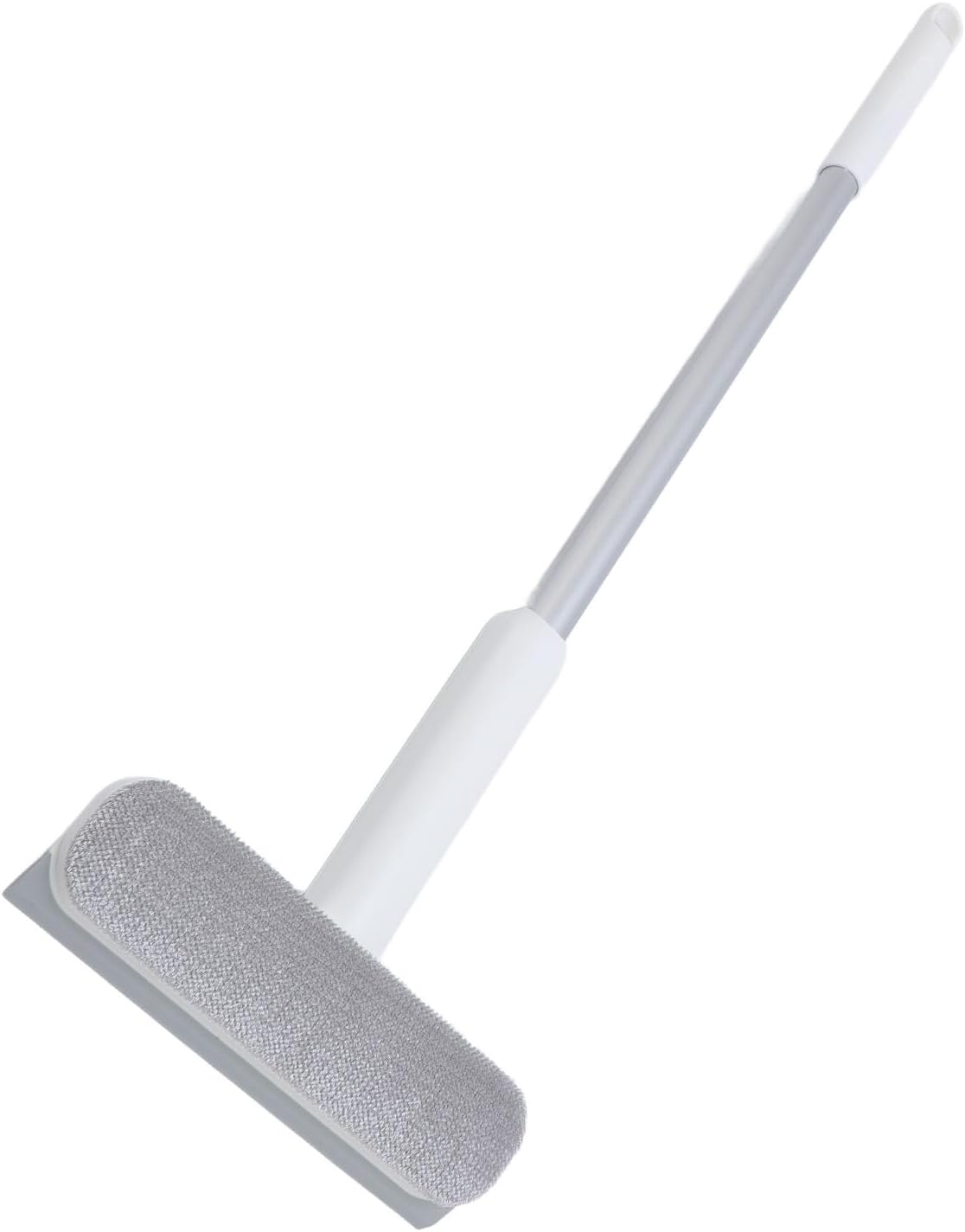 Double Sided Screen Brush Tool with Detachable Head for Efficient Window Cleaning At Home, PP and Aluminum Alloy Material