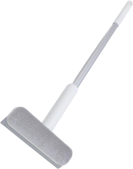 Double Sided Screen Brush Tool with Detachable Head for Efficient Window Cleaning At Home, PP and Aluminum Alloy Material