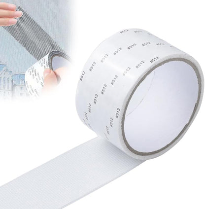 Upgraded Strong Adhesive Screen Repair Tape, 2024 New 2" x 80" Screen Repair Kit Window Fiberglass Mesh Screen Repair Tape, Self-Adhesive Screen Window Repair Patch for Doors, Windows