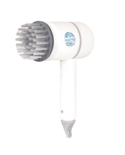 Klean Spin Cordless Electric Cleaning Brush – Rechargeable Handheld Power Scrubber for Bathroom, Kitchen, Tile & Grout – Includes 4 Interchangeable Brush