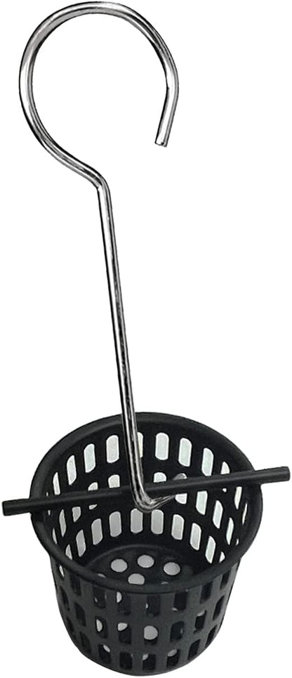 Neodrain Shower Drain Hair Catcher – Stainless Steel Hair & Debris Strainer with Lifting Hook, Hair Trap Filter Basket for Bathroom Drains, Reusable Hair Strainer for Clog-Free Drains