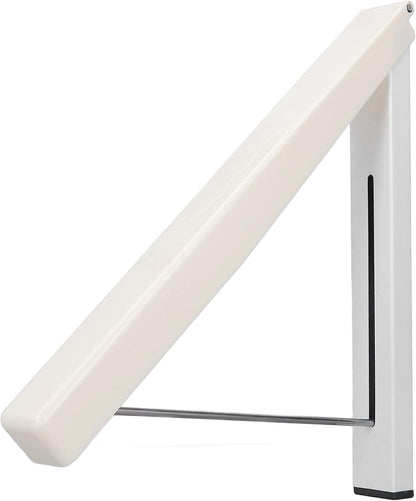 Wall Mounted Drying Rack, Multifunctional Folding Clothes Hanger, Heavy Duty Space Saving Design for Home, Office, Bathroom, Balcony