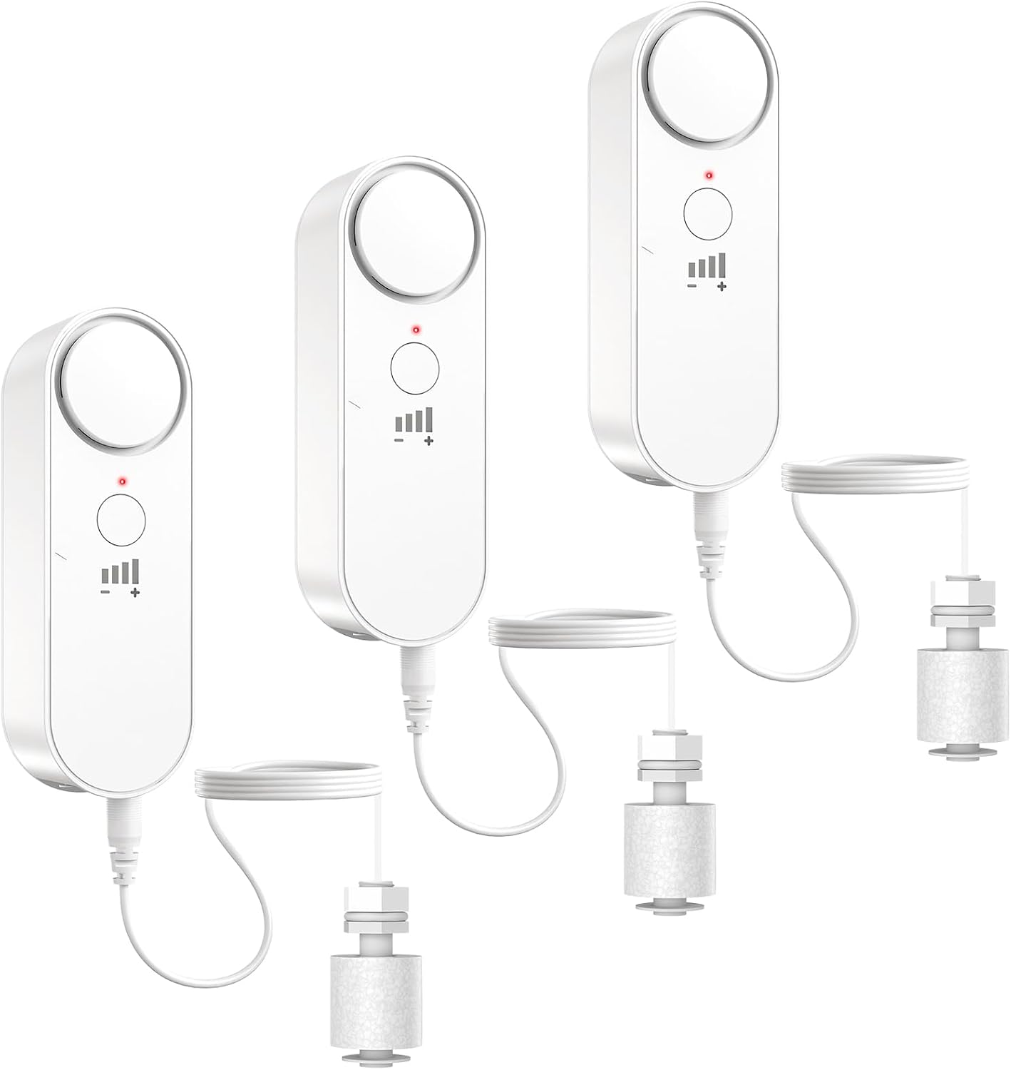 DAYTECH Water Level Sensor, 100 dB High or Low Sump Pump Alarm, 79in Cable | Battery powered, no WiFi required, adjustable volume, low battery reminder, tanks, aquariums, pools and cisterns
