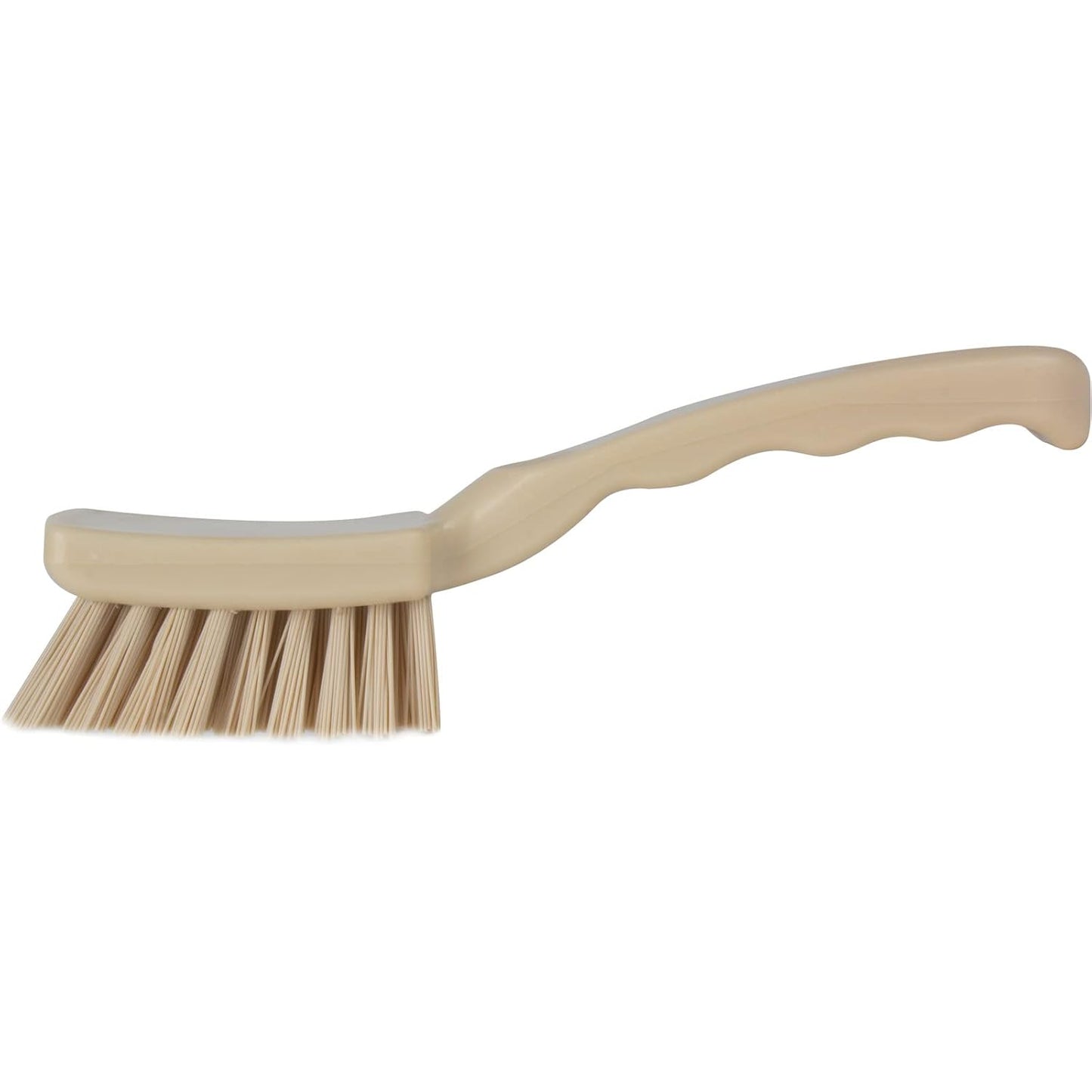 SPARTA 41395EC09 Plastic Scrub Brush, Detail Brush, Kitchen Brush With Hanging Hole For Cleaning, 7 Inches, Green
