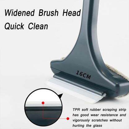 2 in 1 Mesh Cleaner Brush, Double Sided Wet & Dry Dual Purpose Window Screen Cleaning Brush, 2 in 1 Multifunctional Screen Brush, Extendable 2 in 1 Mesh Cleaning Brush (2Pcs-F)