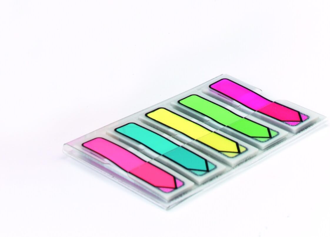 Post-it Arrow Flags, 0.47 x 1.7 in, Bright Colors, 1 Dispenser, 100 Flags | Removable Page Markers for Planners, Journals, and Calendars