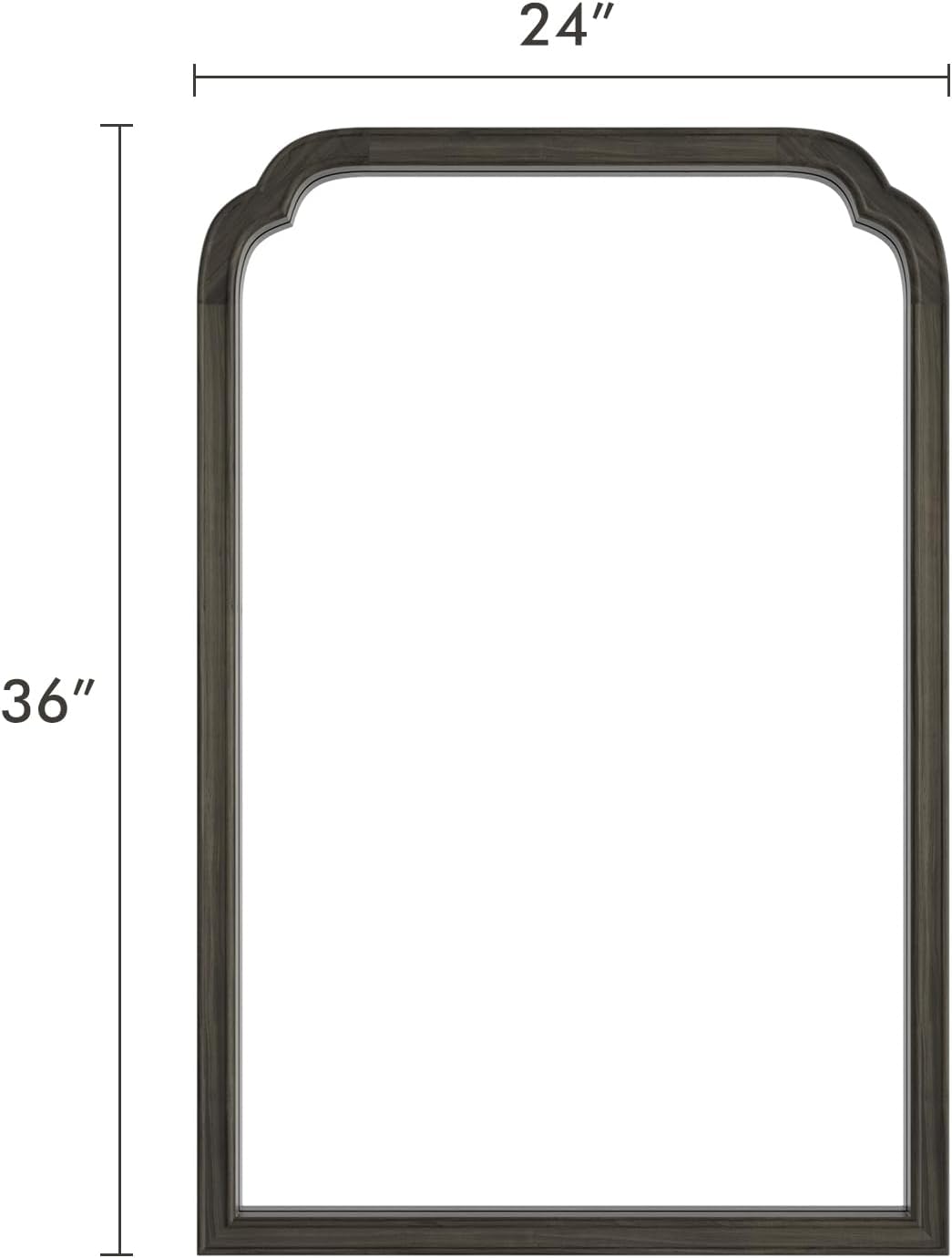 WallBeyond Full Length Mirror Wall Mounted 65"x22", Rustic Wooden Frame Floor Mirror, Large Full Body Mirror for Bedroom, Leaning or Hanging Against Wall, Natural